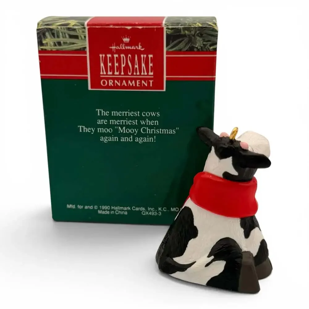 1990 Hallmark Mooy Christmas Ornament